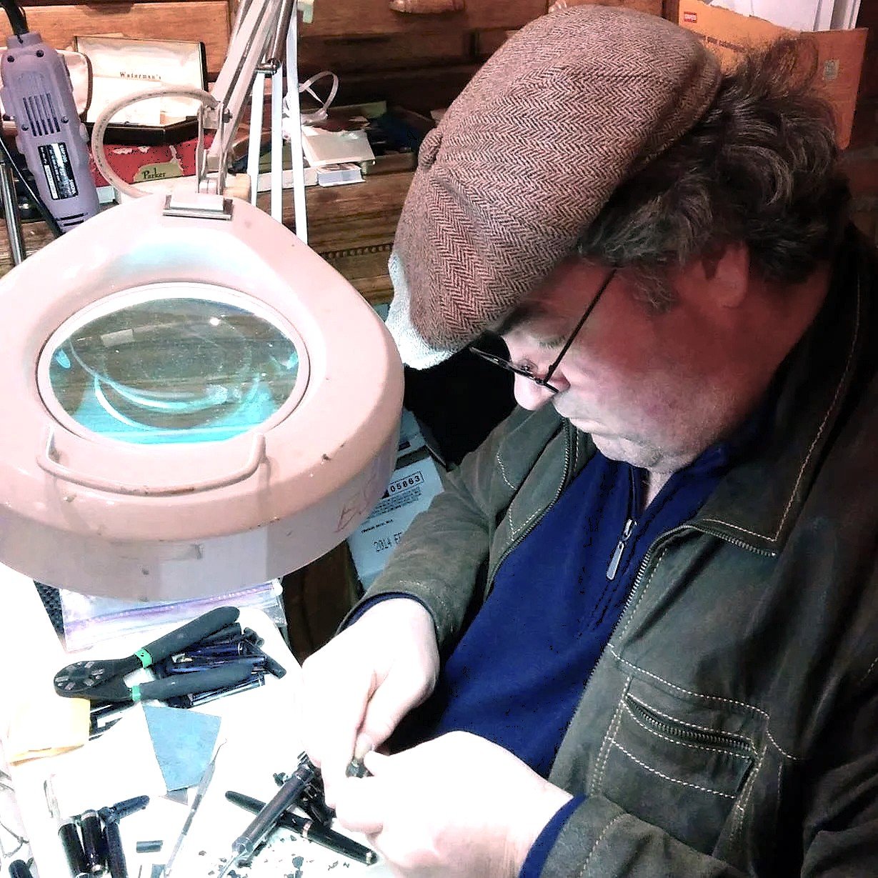 Mark Harcourt, 2014, PenDen Fountain Pen Restoration and Sales