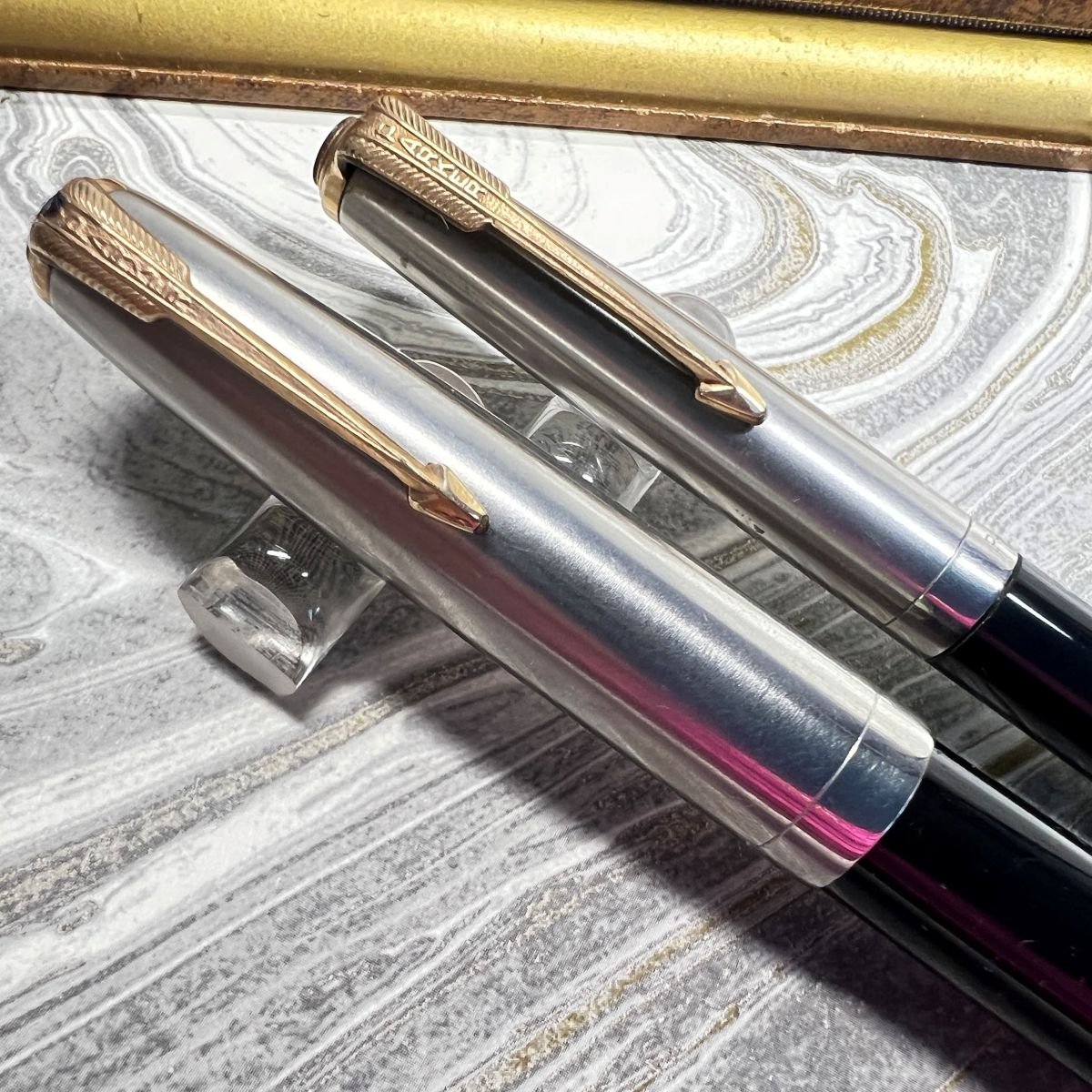 Parker 51-Blue Diamond Pen/Pencil Set - Image 4