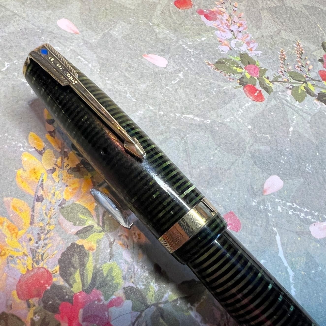 Parker Vacumatic Senior Blue Diamond - Image 5