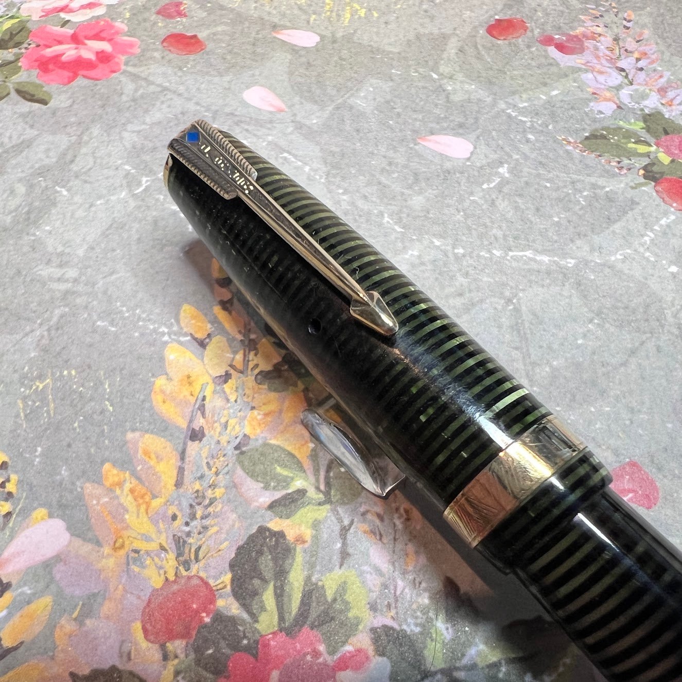 Parker Vacumatic Senior Blue Diamond - Image 4