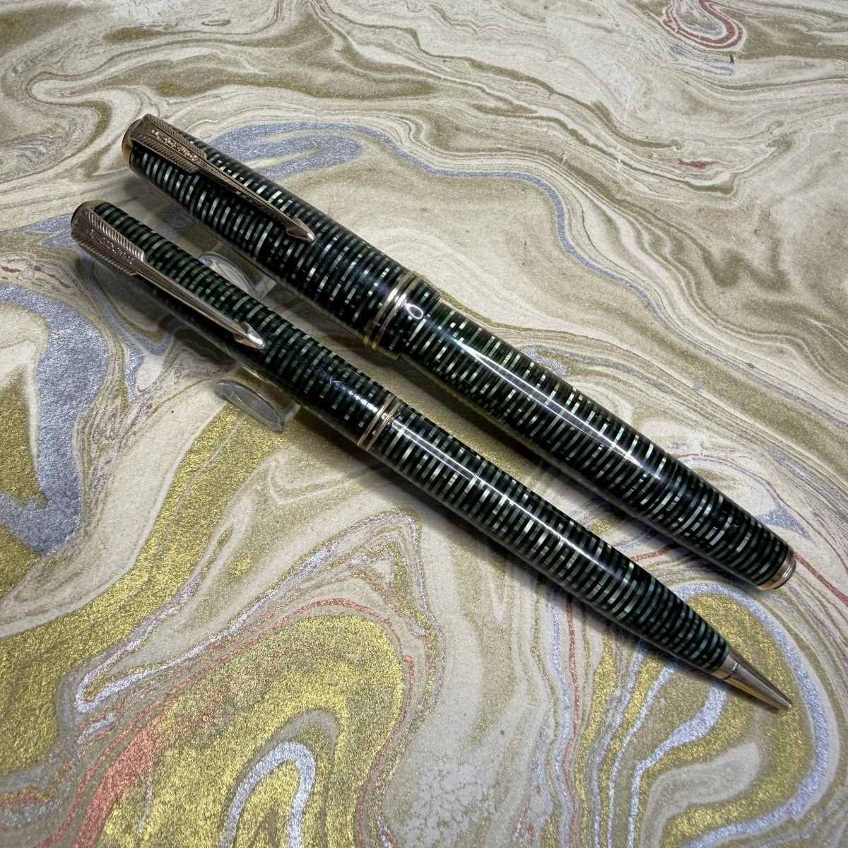 Parker - Vacumatic Pen/Pencil Set - Image 2